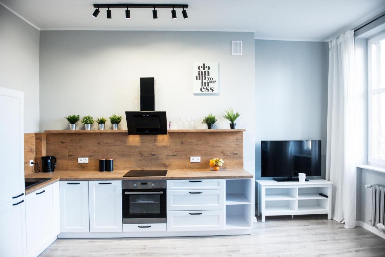 格利维采Apartament Przy Fontannach公寓 外观 照片